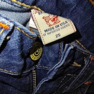 True Religion Women's Blue Boot Cut Jeans